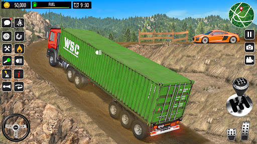 Mountain Truck Driving Games screenshot 5
