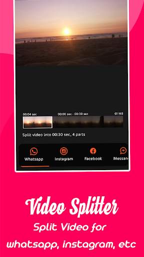 Video cutter for WhatsApp Status, Instagram, etc screenshot 3