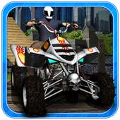 Atv stunt 3d games logo