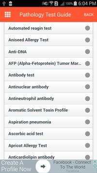 Pathology Lab Tests Guide -Blood Test Result Guide screenshot 2