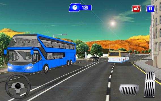 Luxury City Coach Bus Driving Simulator 2017 screenshot 1