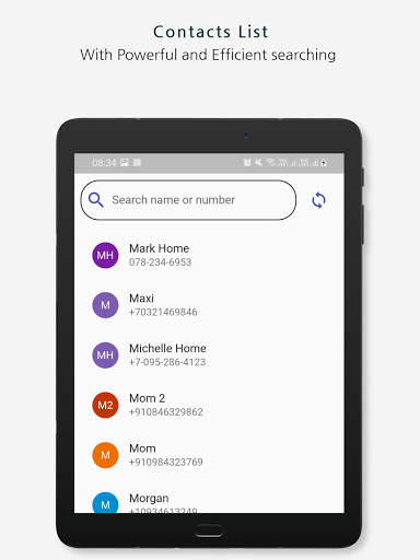 Contacts GenX - Social Profiles, Groups, Dialpad screenshot 17