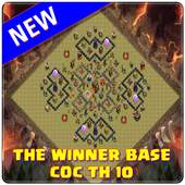 The Best Base COC TH 10 1.1