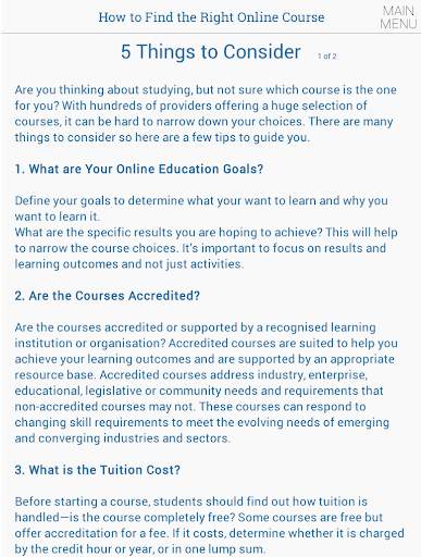 Free Online University Courses screenshot 2