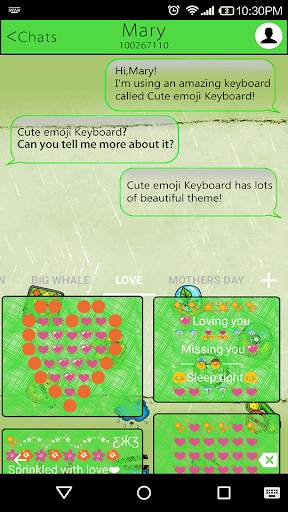 Doodle Style Emoji Keyboard screenshot 4
