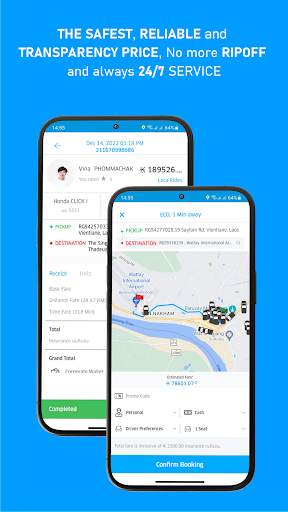 LOCA - Lao Taxi & Super App screenshot 3