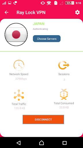 Ray Lock VPN screenshot 3
