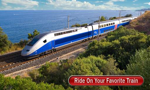 New Train Drive Game 2020 screenshot 1