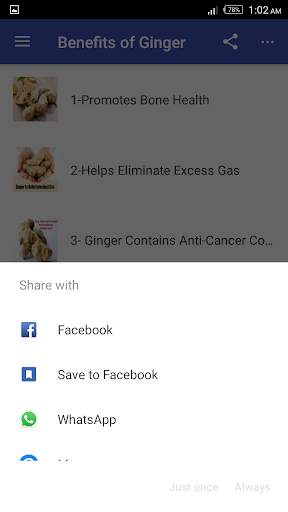 Benefits of Ginger screenshot 5