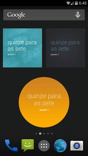 Textual Timeface Lite screenshot 4