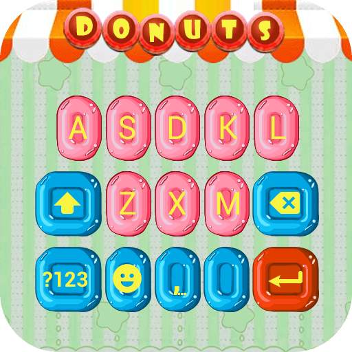 Donuts Sweet Emoji Keyboard Theme 1.0.4