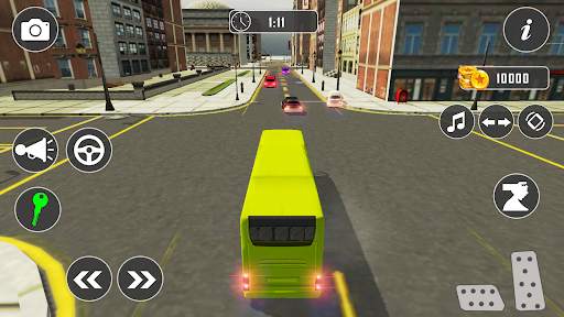 Offline City Bus Driving Games screenshot 5