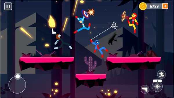 Spider Stick Fight - Stickman Fighting Games screenshot 4