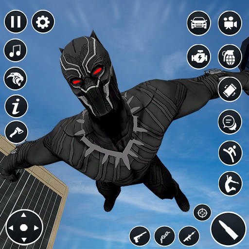 Black 3D Panther Fighting Game 1.3
