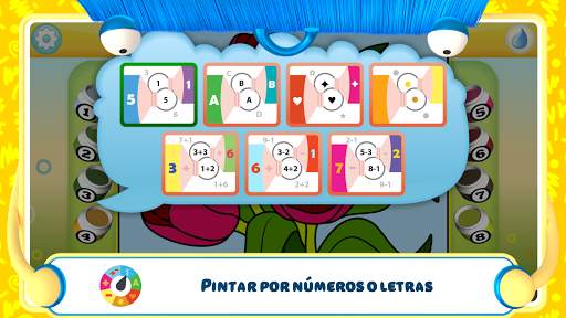 Colorear por números - Flores screenshot 7