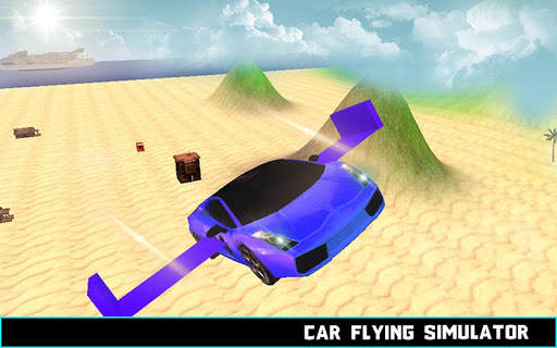 Flying Car Racing Simulator 3D screenshot 10