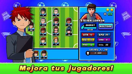 Soccer Heroes 2020 - RPG Juego de Fútbol Gratis screenshot 5