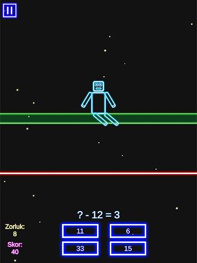 Lazer Matematik Oyunu: 4 İşlem ve Çarpım Tablosu screenshot 9