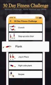 30 Day Weight Loss Challenge - Home Workout screenshot 6