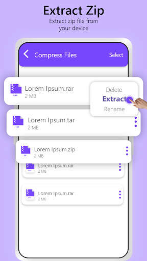 Zip File Reader RAR Extractor screenshot 6