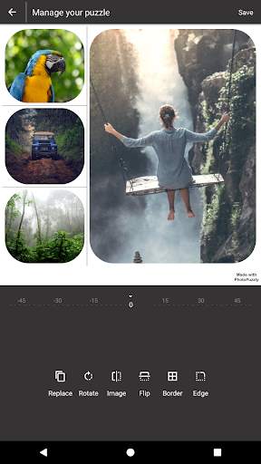 PhotoPuzzly  - Photo Collage Maker - Photo Editor screenshot 8