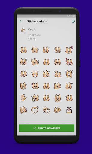 STIKRZ - Dogs Stickers for WhatsApp WAStickerApps screenshot 4