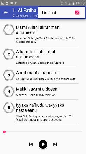 Apprendre Le Coran phonétique screenshot 5