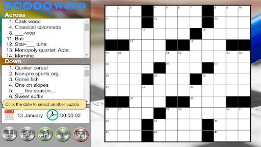 Daily Crossword screenshot 1