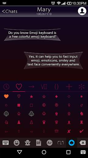 Black Neon Wallpaper for Emoji Keyboard screenshot 6