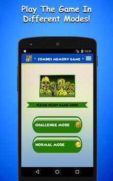 Zombies Memo Game screenshot 7