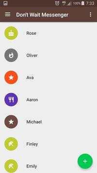 Don't Wait Messenger screenshot 4