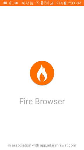 Fire Browser screenshot 1