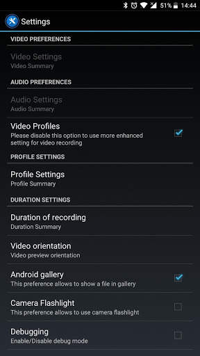 Background Video Recorder (free) screenshot 2