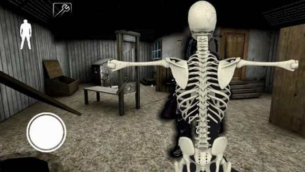 Skeleton Granny Mod Scarry Granny Skeleton screenshot 2