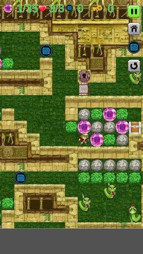 diamond rush temple adventure screenshot 2