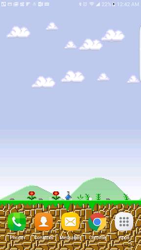 8-Bit Scrolling Wallpaper Lite screenshot 1