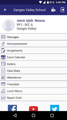 Ganges Valley Parent Portal screenshot 3
