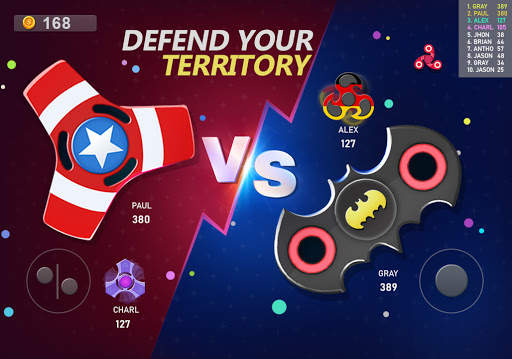 Realtime Fidget Spinner Games screenshot 5