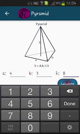 Geometry NC (Notes and Calculator) скриншот 6