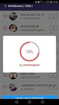 Unfollowers - Followers for Instagram screenshot 3