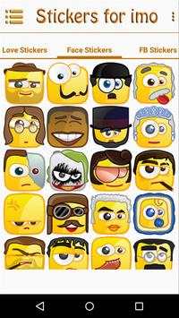 Stickers for imo screenshot 3