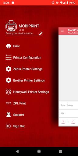Mobi Print screenshot 1