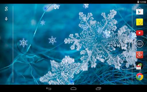 Snowflakes Live Wallpaper screenshot 6