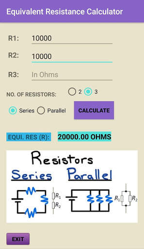 Equivalent Resistance Calculator screenshot 2