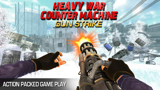 Heavy War Counter Machine Gun Strike Games 2021 screenshot 2