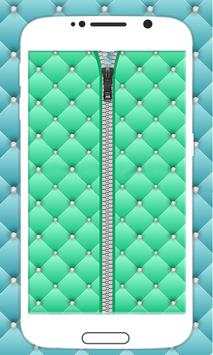 Diamond Zipper Lock Screen screenshot 2