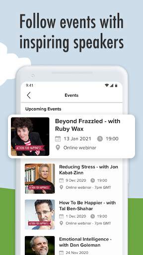 Action for Happiness: Find tips for happier living screenshot 6