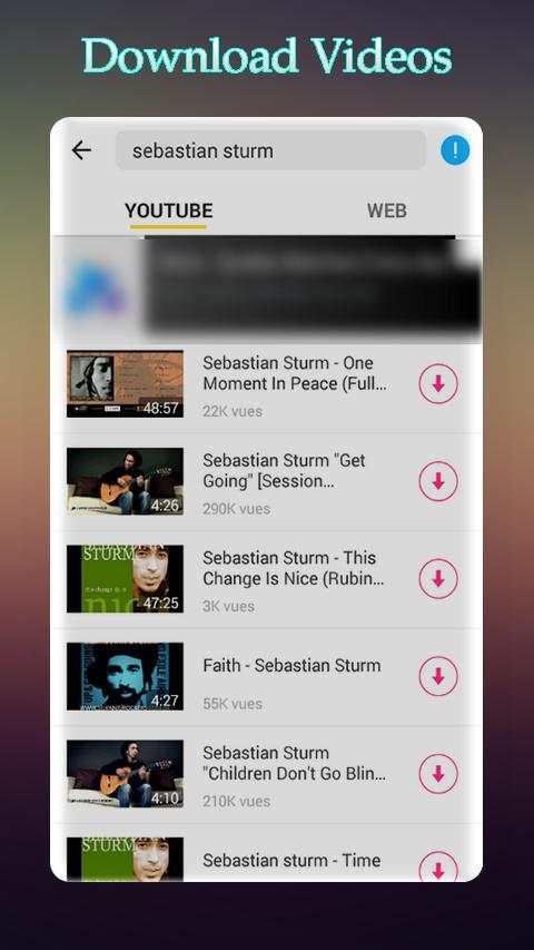 SnapTubè AVD Most Video Downloader 2019 screenshot 1