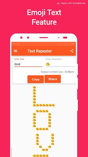 Text Repeater screenshot 2