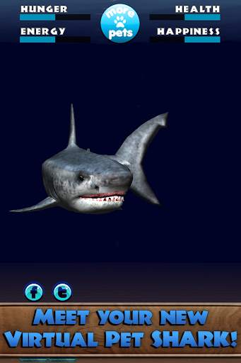 Virtual Pet Great White Shark screenshot 1